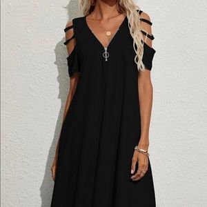 Cute black dress!! Size large